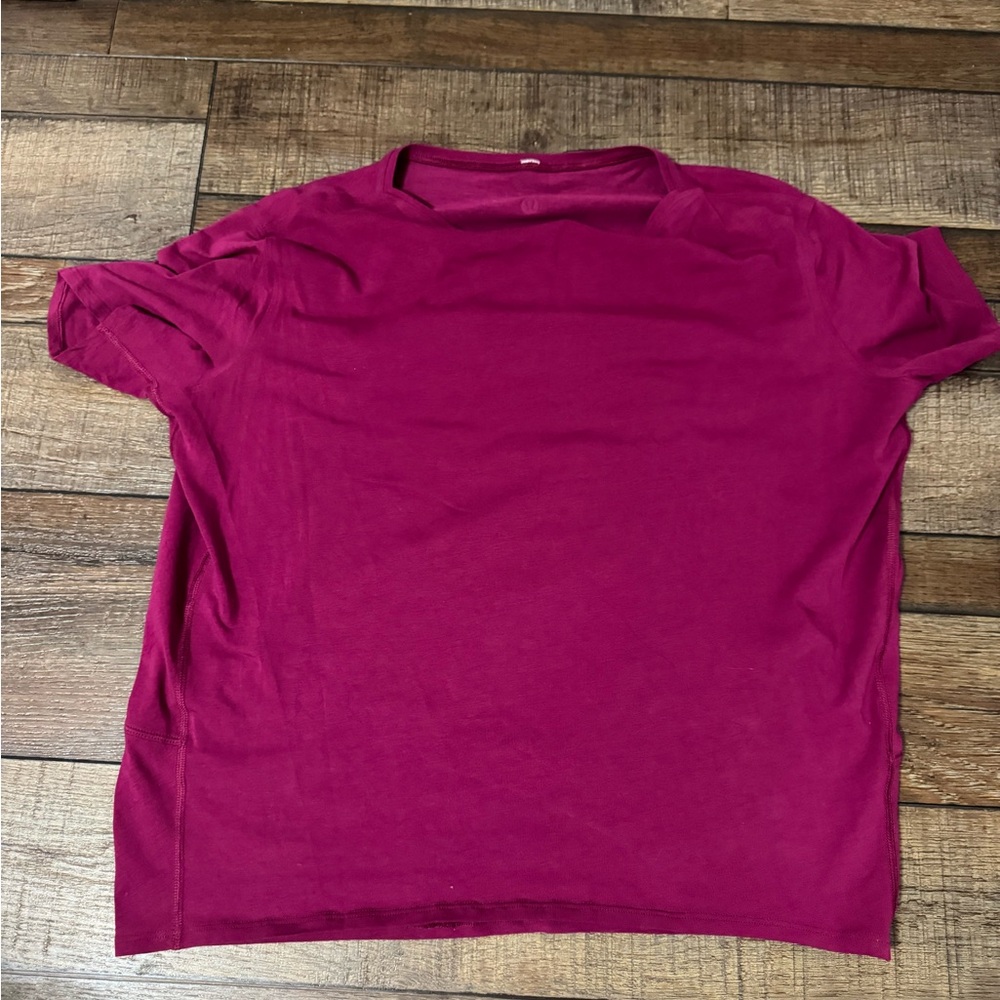 Lululemon Athletica Pink Short Sleeve Tee